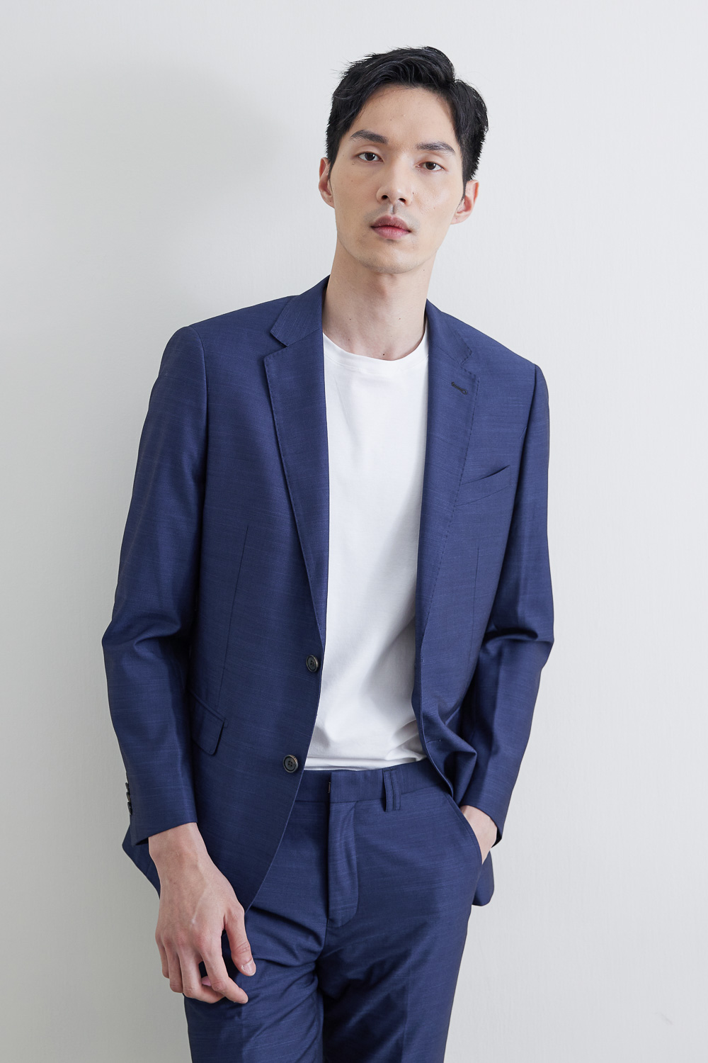 SST&C #Online Exclusive  Navy Slim Fit Suit Jacket | 0112011001  (Outlet)_0