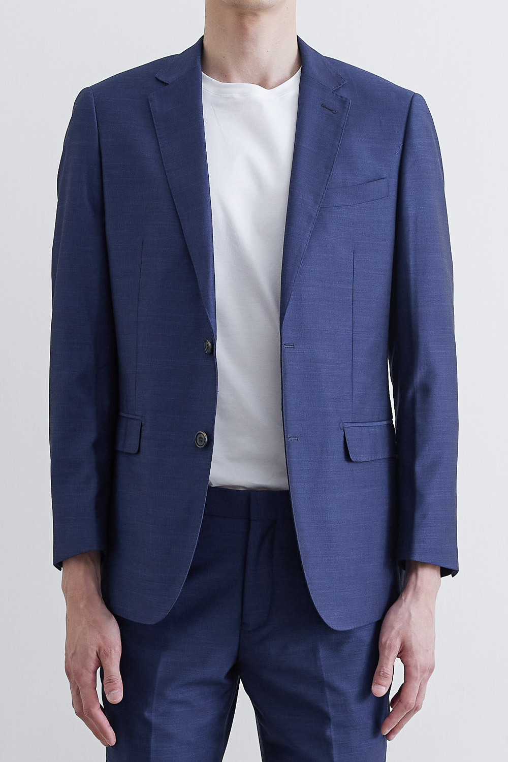 SST&C #Online Exclusive  Navy Slim Fit Suit Jacket | 0112011001  (Outlet)_2