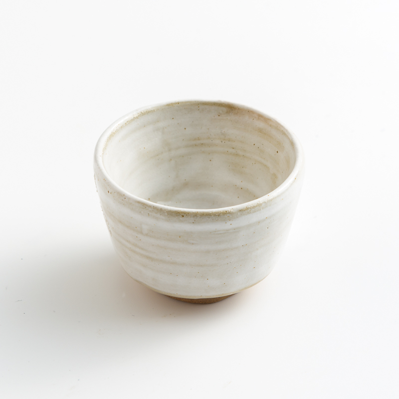 WAGA 手捻灰雪 6.5cm 陶瓷小杯︱白灰︱單品_0