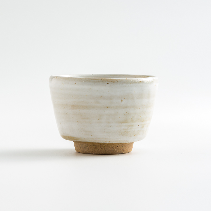 WAGA 手捻灰雪 6.5cm 陶瓷小杯︱白灰︱單品_1
