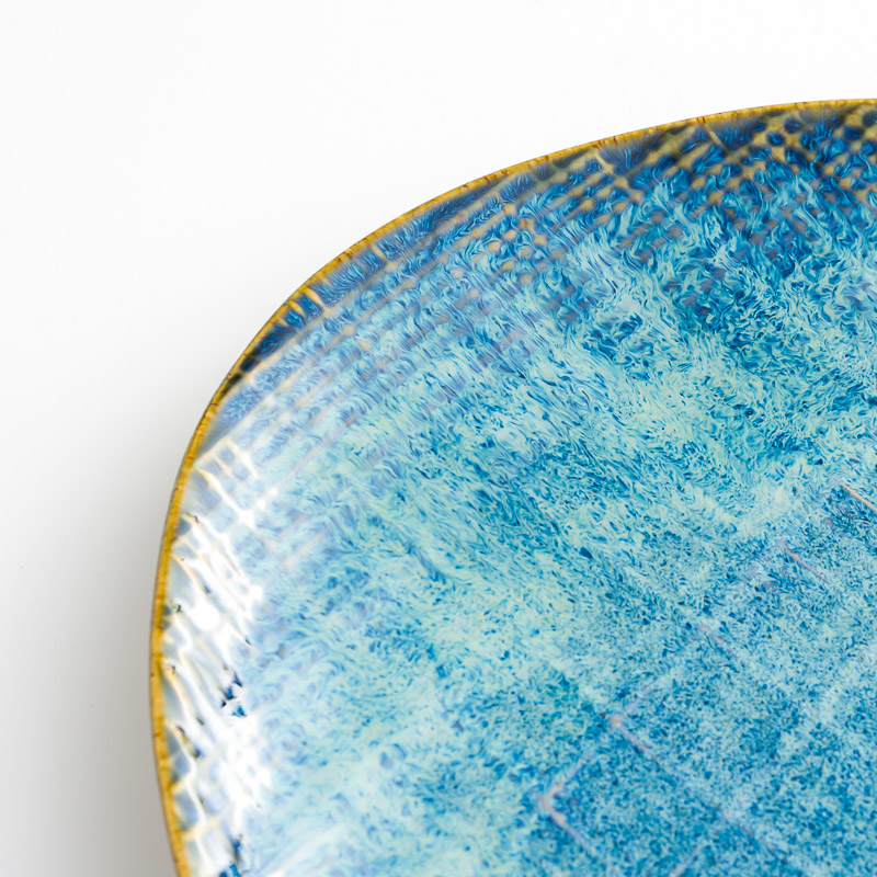 Azure 13cm Ceramic Shallow Bowl_3