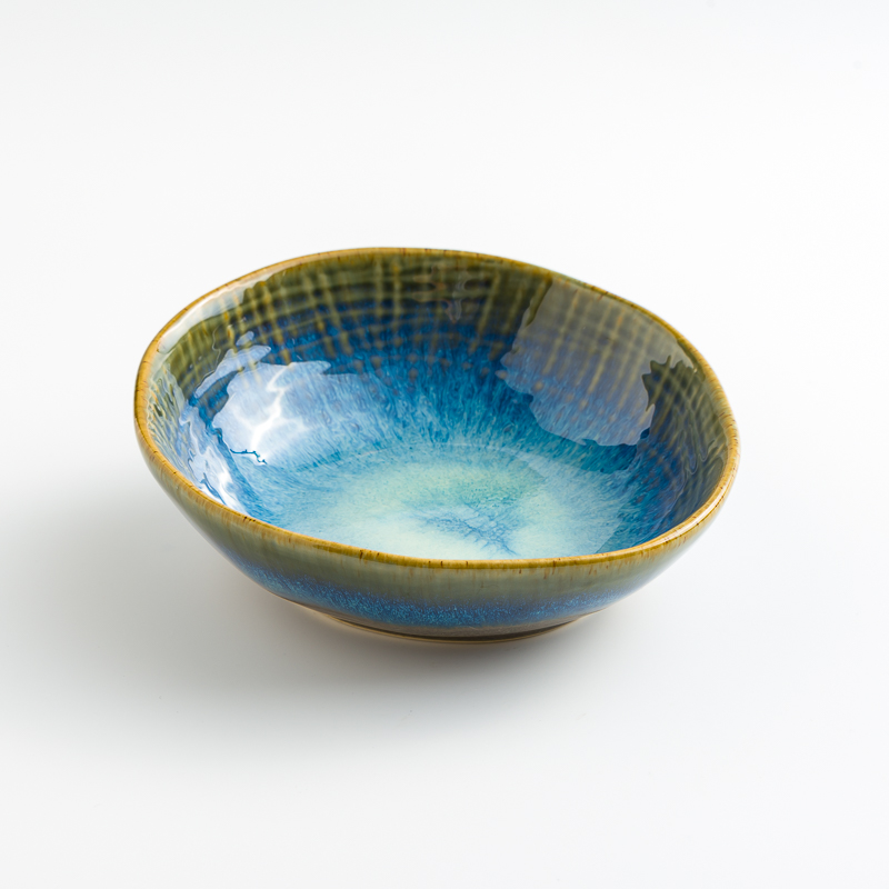 Azure 13cm Ceramic Shallow Bowl_0