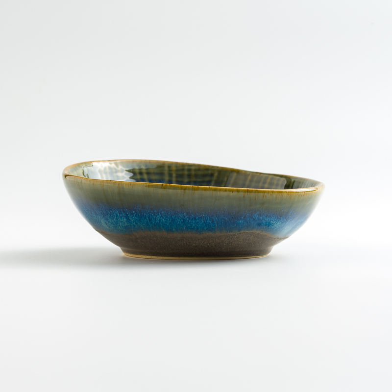 Azure 13cm Ceramic Shallow Bowl_1