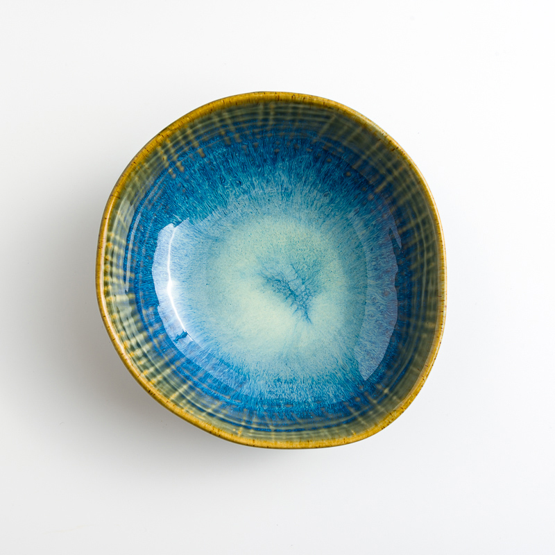Azure 13cm Ceramic Shallow Bowl_2