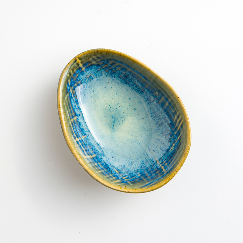 Azure 13cm Ceramic Shallow Bowl_2