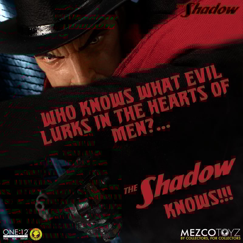 MEZCO TOYZ One:12 Collective The Shadow 魅影魔星 限定版 可動完成品_1