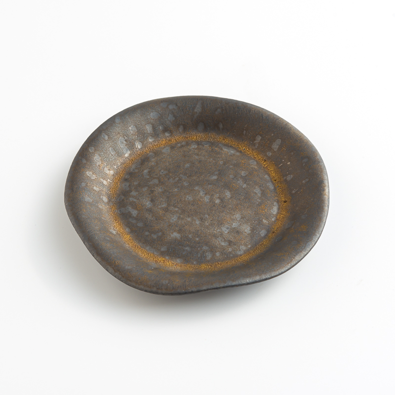 Ice Crack 23cm Ceramic Plate_0