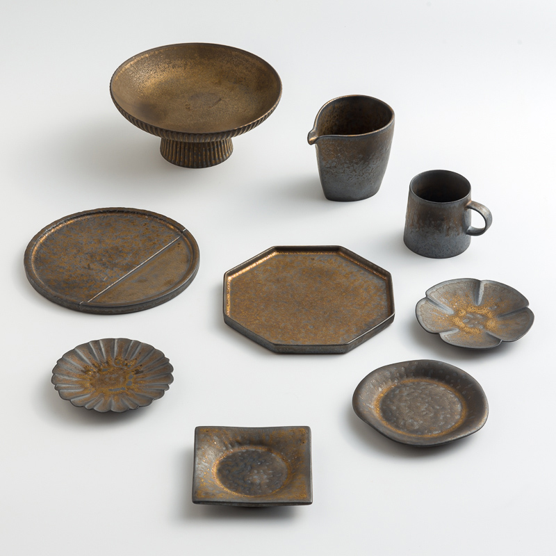 Ice Crack 23cm Ceramic Plate_3