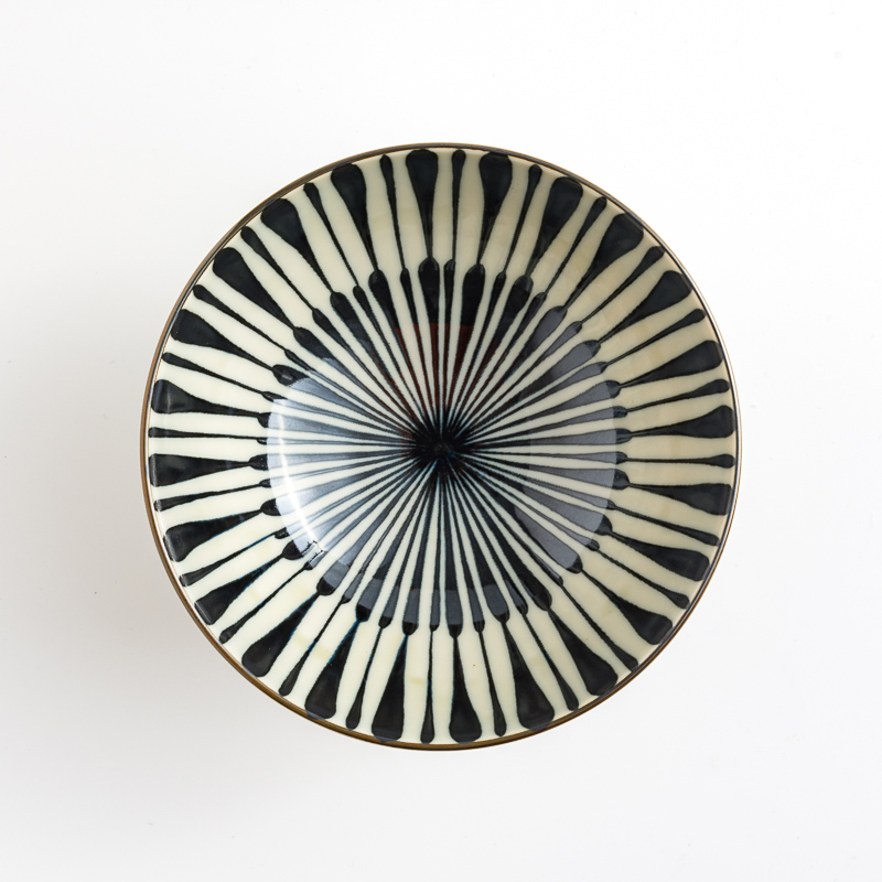 Ice Crack 23cm Ceramic Plate_2