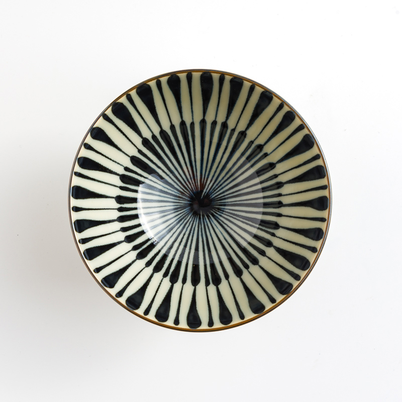 Ice Crack 23cm Ceramic Plate_2