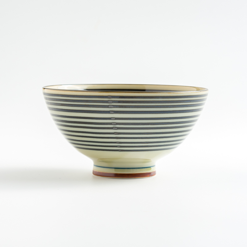 日式 手繪彩紋 12.5cm 陶瓷碗｜環紋｜單品_1