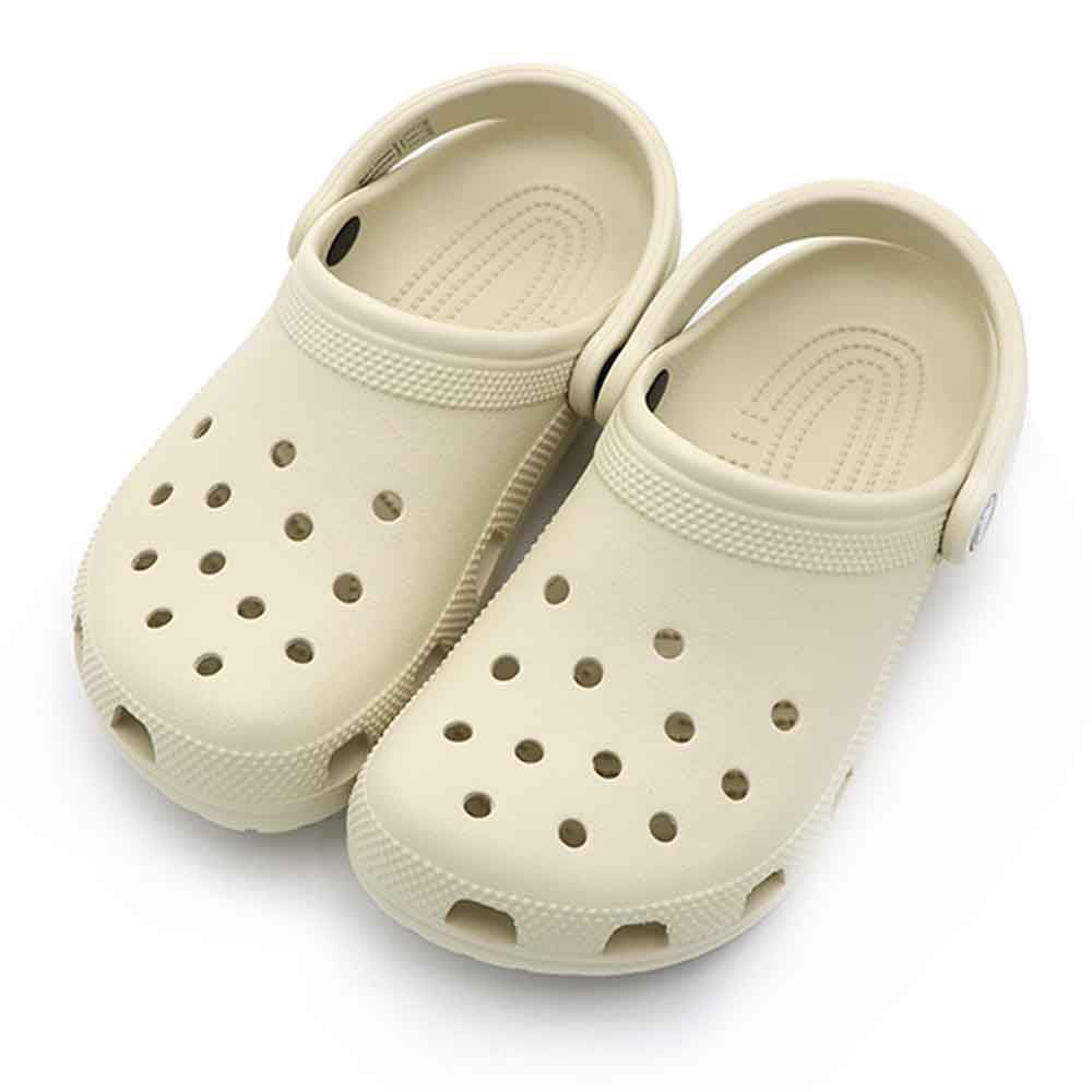 Crocs 卡駱馳 奶茶 經典 克駱格 懶人 涼拖鞋 女款 B4912【新竹皇家10001-2Y2】_1
