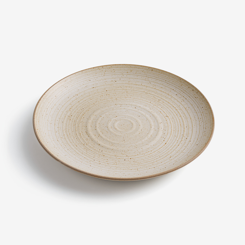 Ice Crack 23cm Ceramic Plate_0