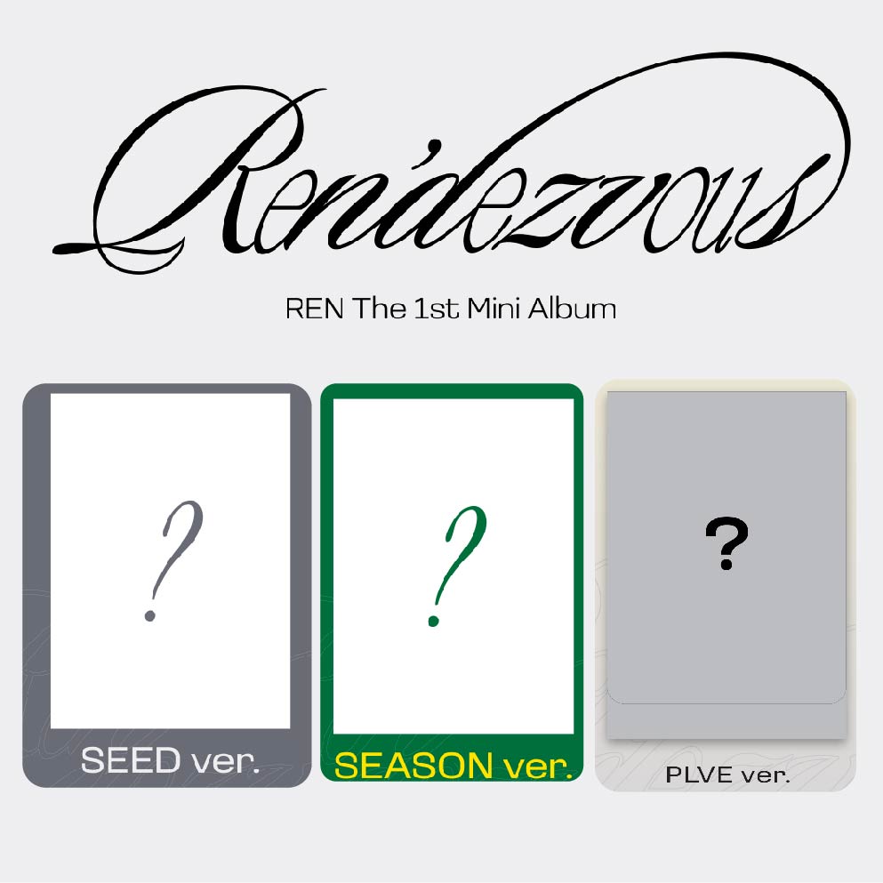 崔珉起 REN (NU"EST) - REN'DEZVOUS (1ST MINI ALBUM) 迷你一輯 韓國進口_0
