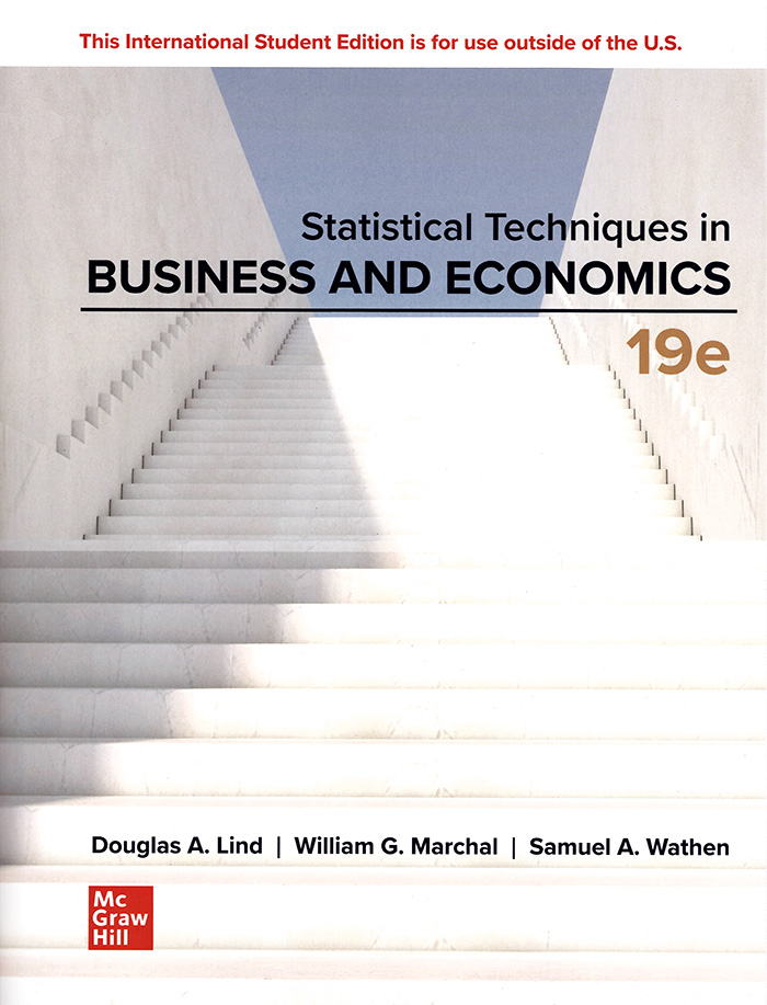 Lind／Statistical Techniques In Business & Economics 19版丨華泰網路書店