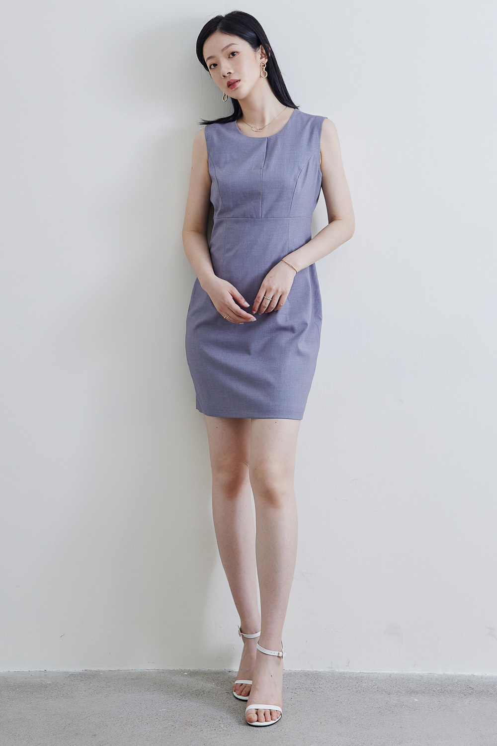 SST&C #Online Exclusive  Round Neck Waist Design Dress | 8562109001  (Outlet)_1