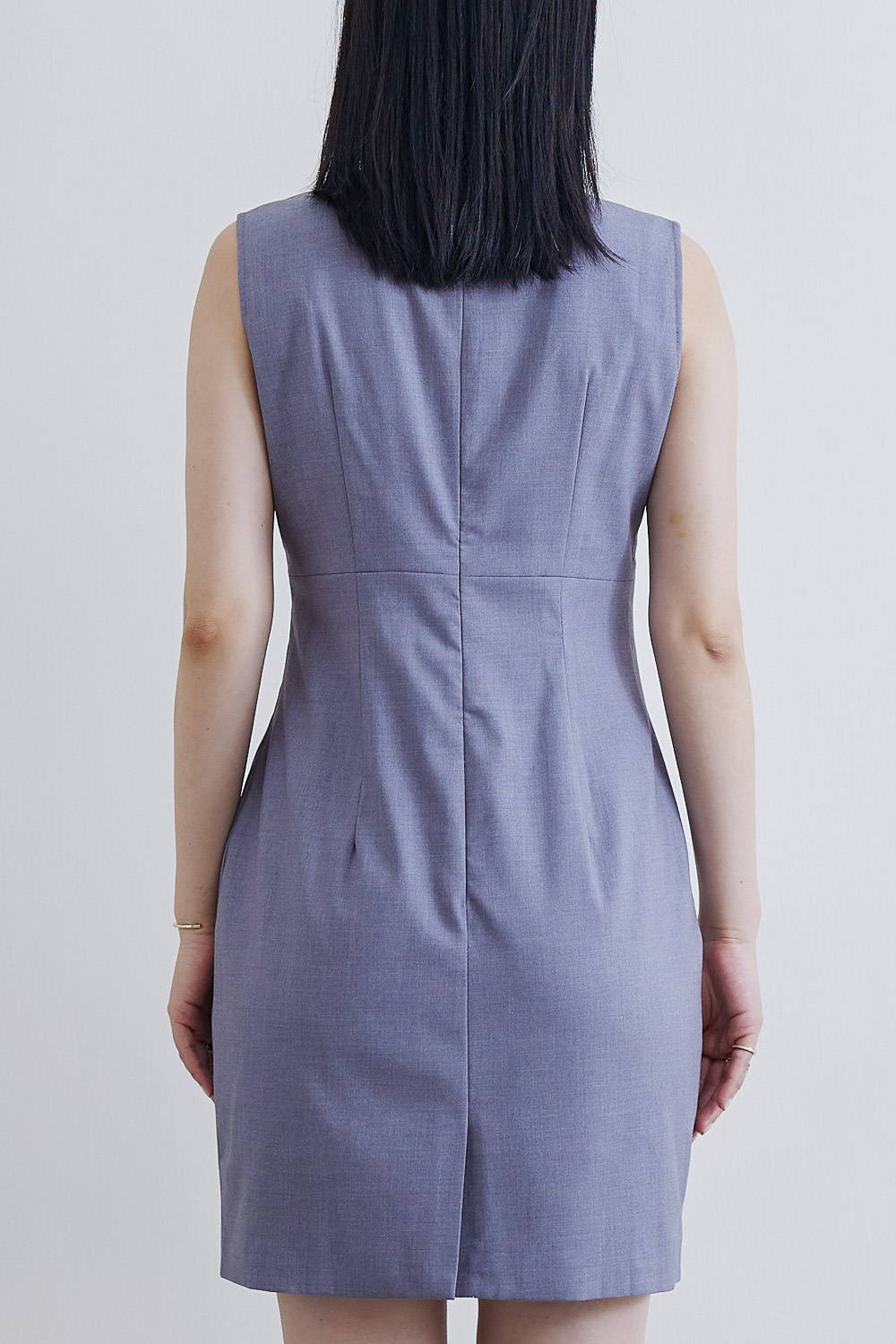 SST&C #Online Exclusive  Round Neck Waist Design Dress | 8562109001  (Outlet)_5