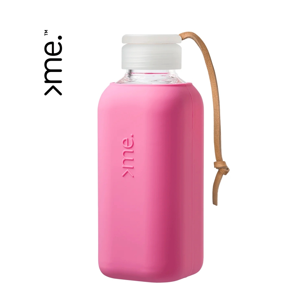 瑞士 SQUIREME Love Cube 玻璃瓶 Y1｜莓果粉｜600mL_0