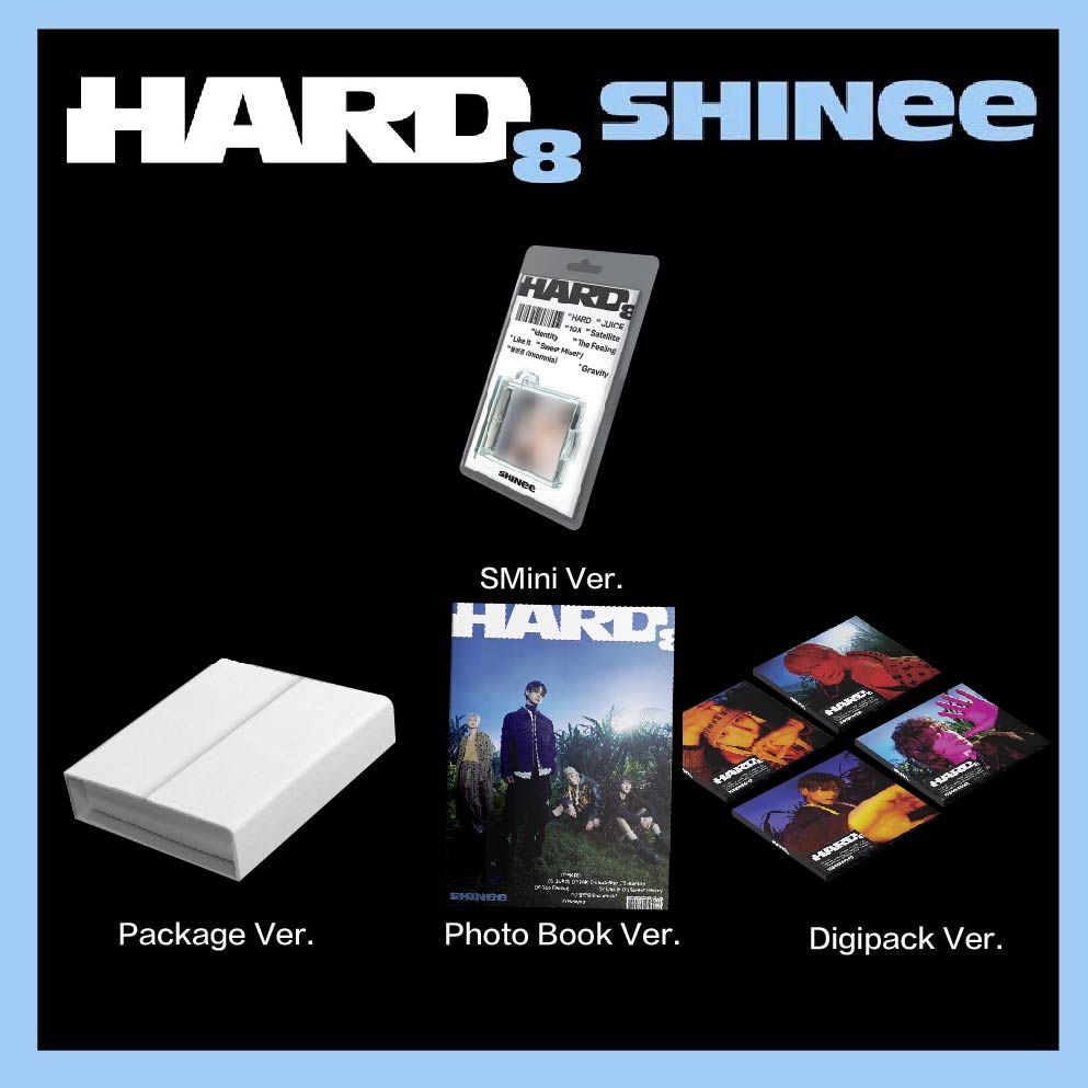 SHINEE - VOL.8 [HARD] 正規八輯 韓國進口_0