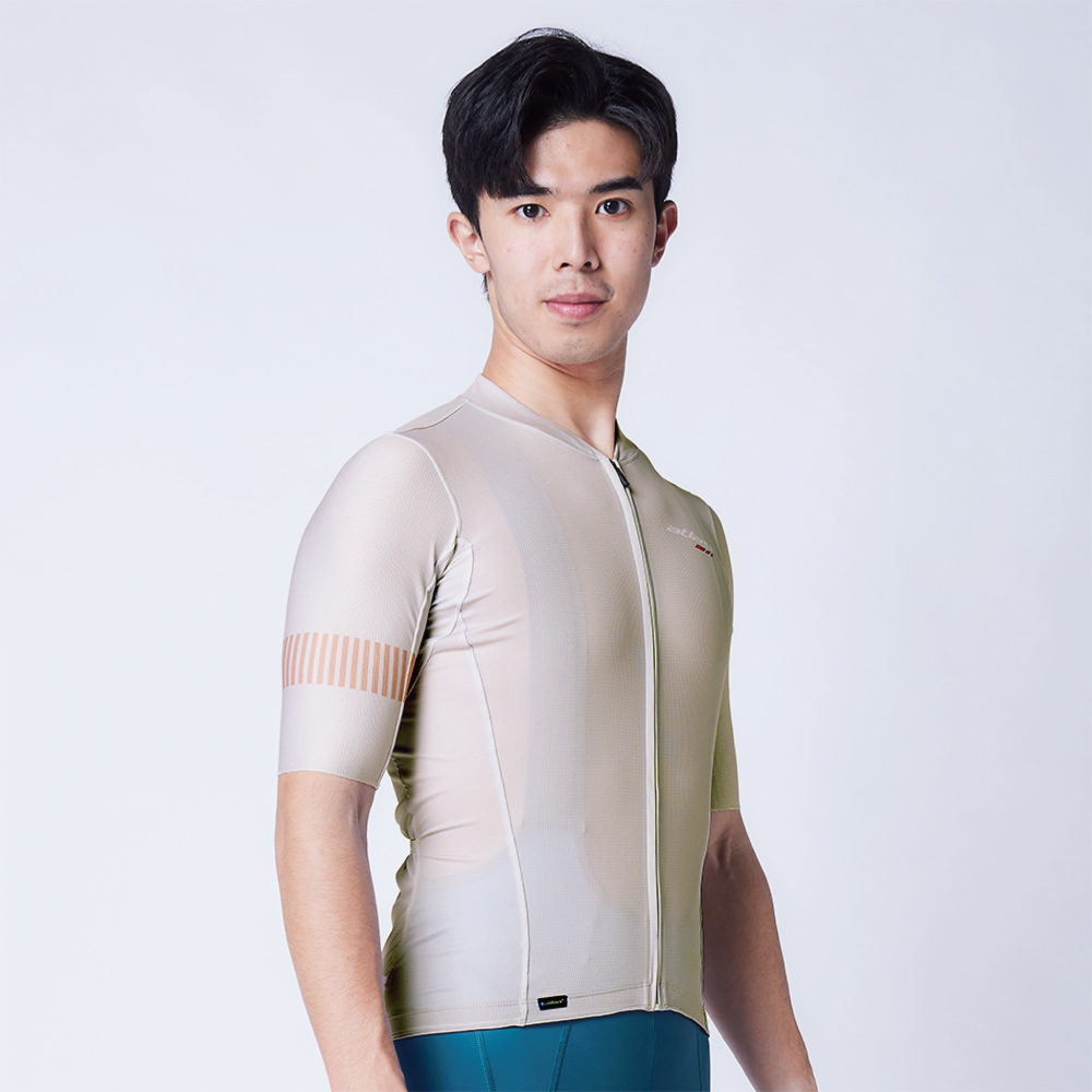 JCM-181男冷黑多段短袖車衣