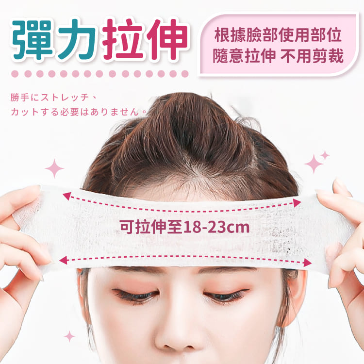 拉伸濕敷化妝棉 40片裝【S122】_3