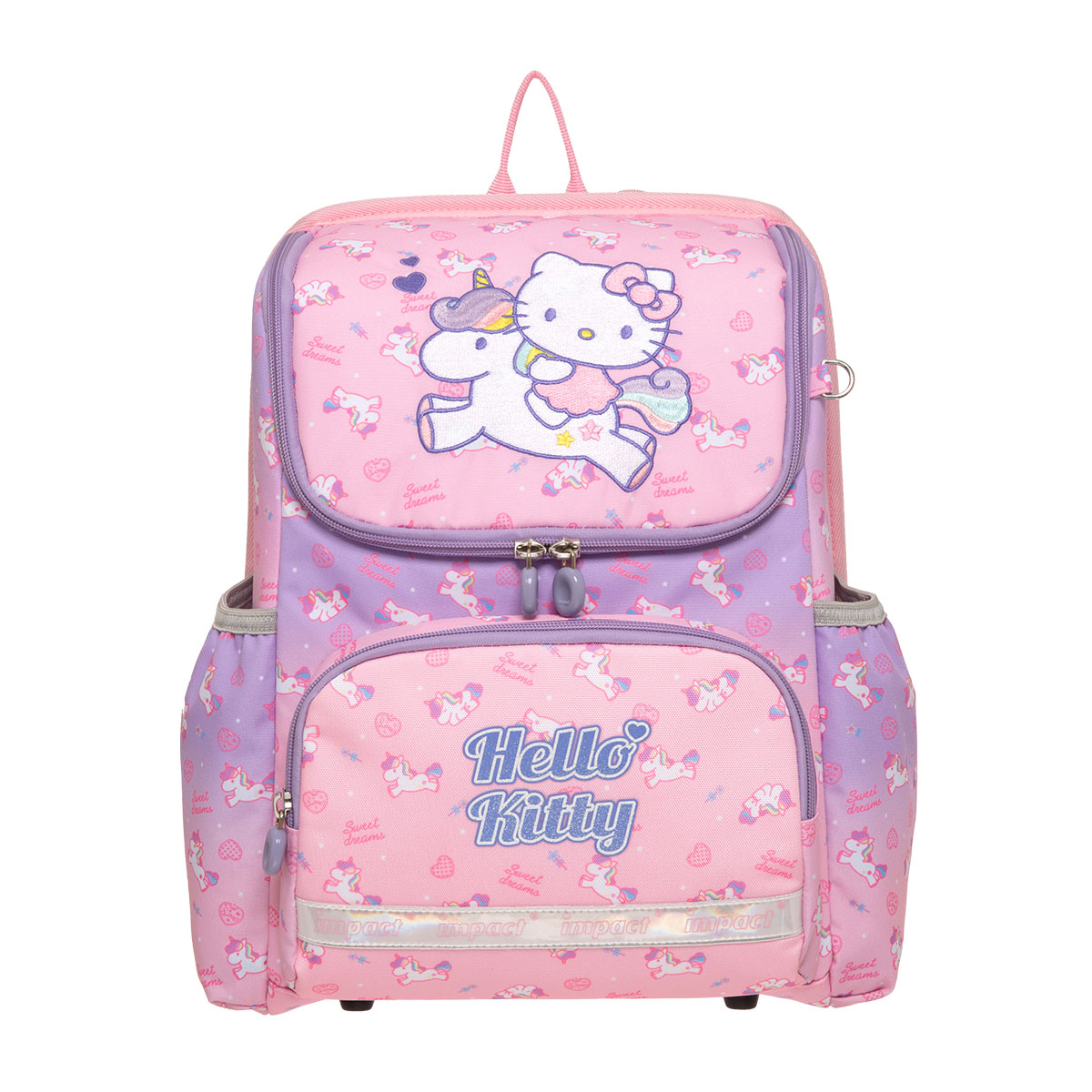 【IMPACT】怡寶 | Hello Kitty幻彩獨角獸超輕羽量型護脊書包 IMKT6013PK_2