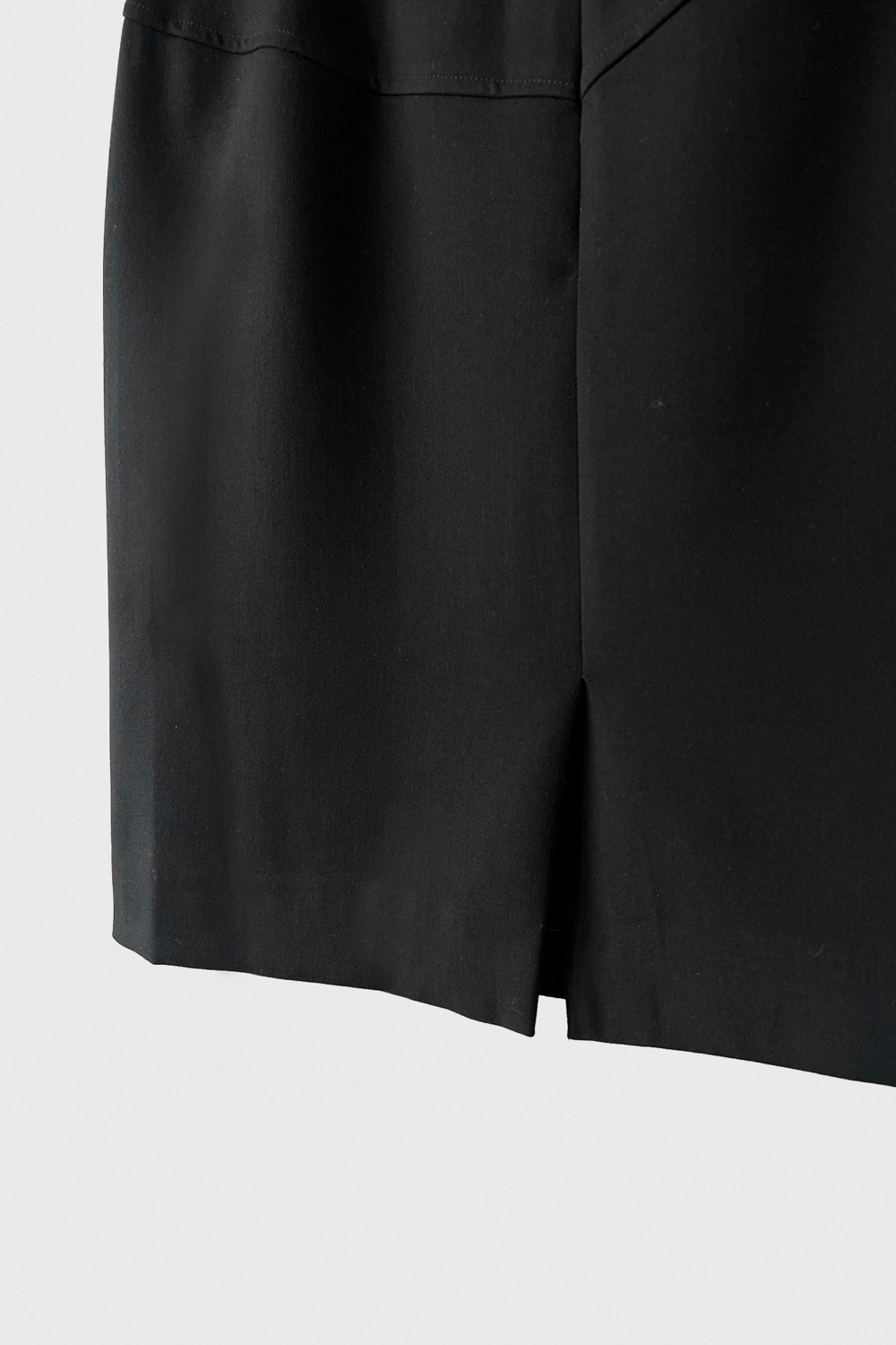 SST&C Women'S Black Narrow Skirt | 7462009001  (Outlet)_2