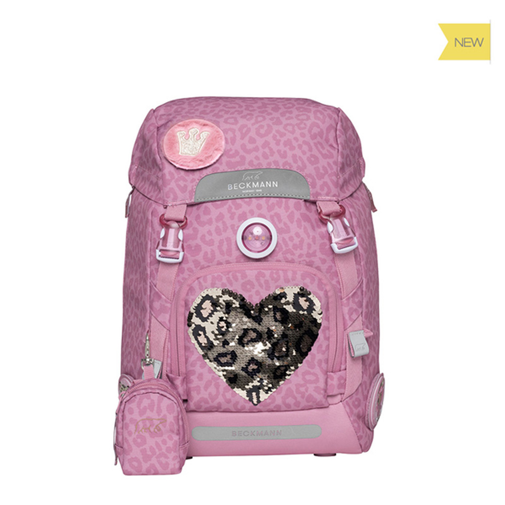 BECKMANN 挪威護脊書包 Classic 22L - 閃亮豹紋 H4037(CC09MAYA3001)_0