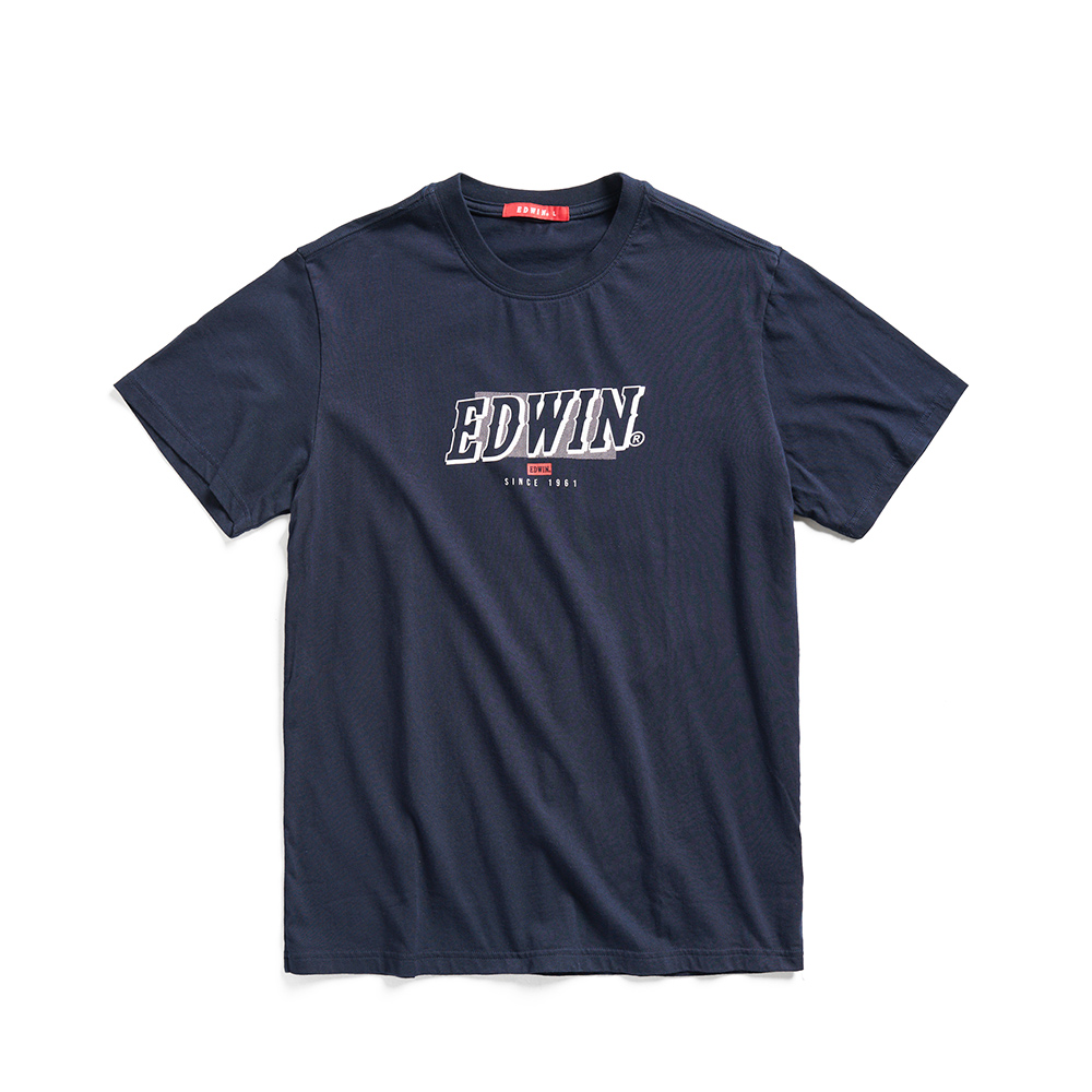 EDWIN｜男裝｜復古漫畫LOGO短袖T恤