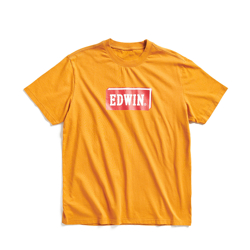 EDWIN｜男裝｜精裝書本LOGO短袖T恤