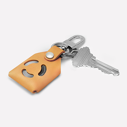 【COZI】- AirTag 皮革保護套 鑰匙圈 (3色) Airtag Leather Key Ring_2
