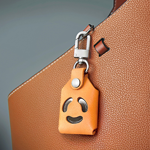 【COZI】- AirTag 皮革保護套 鑰匙圈 (3色) Airtag Leather Key Ring_6