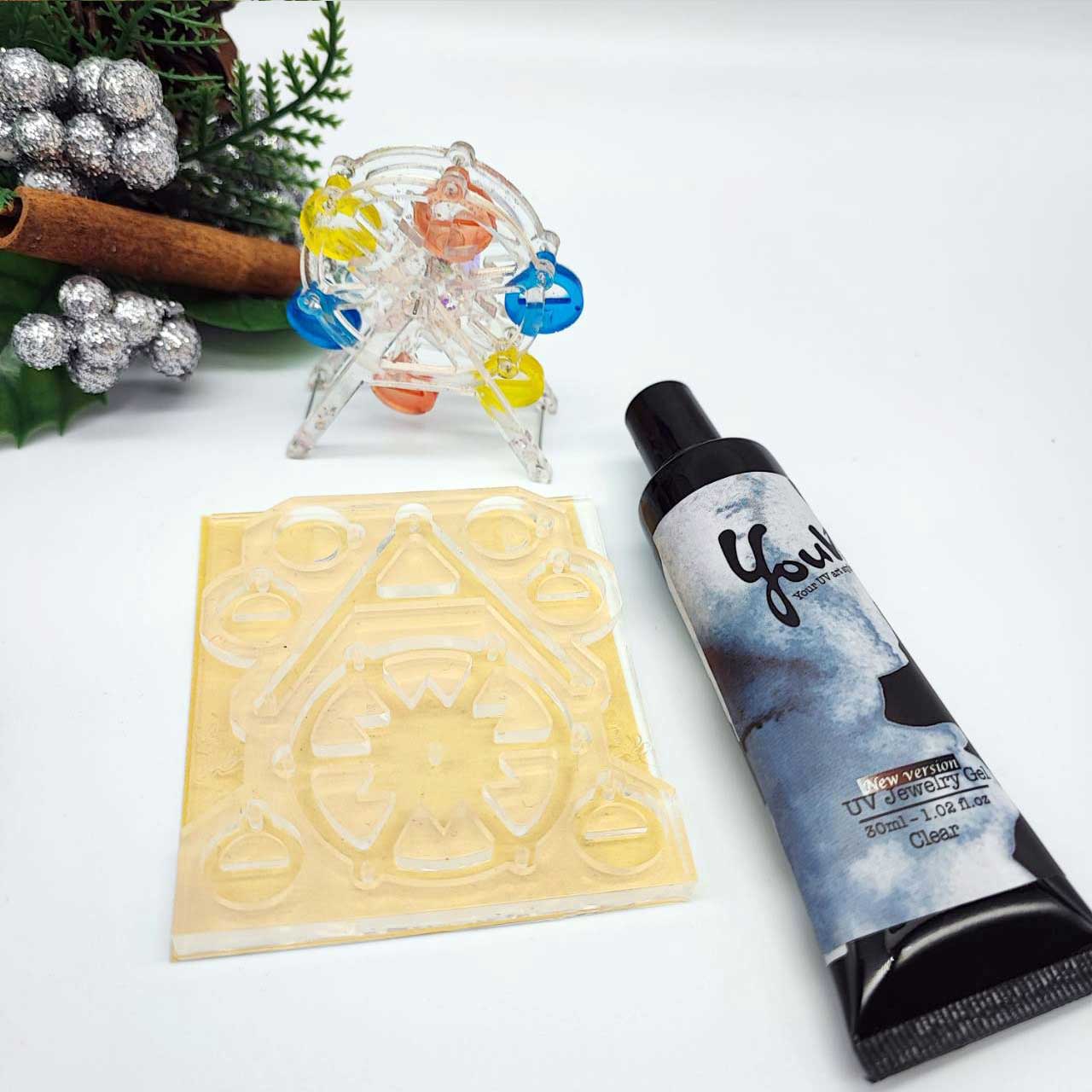 【YouV親子】水晶 摩天輪 材料包-含2瓦手電筒_6