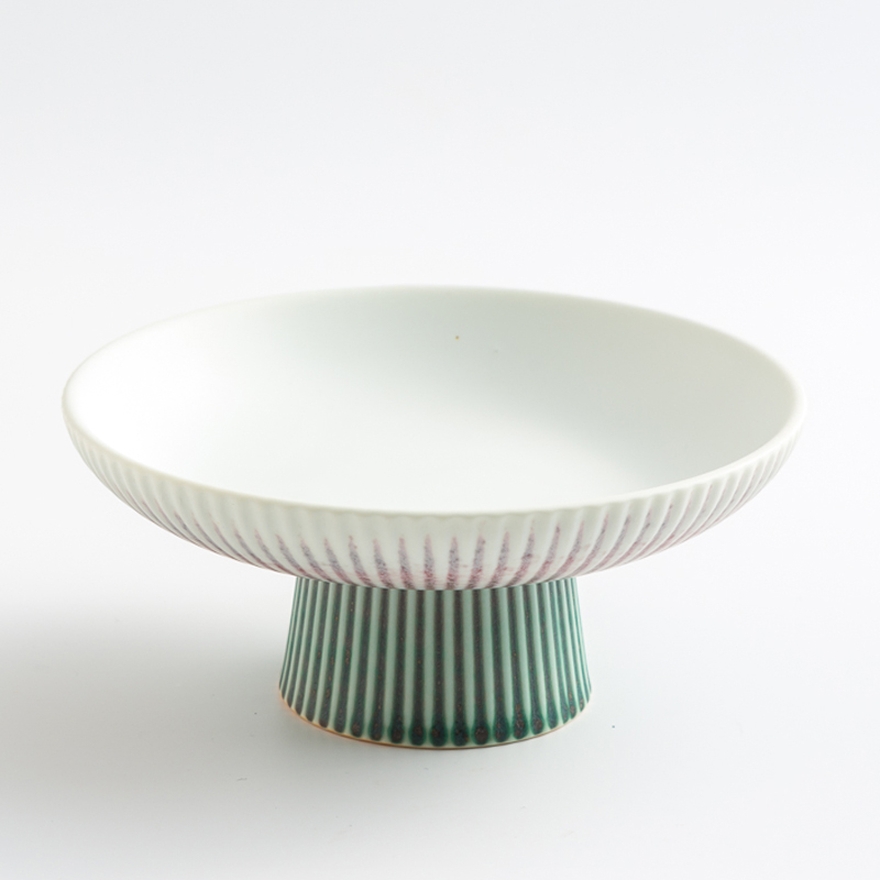 Ice Crack 23cm Ceramic Plate_0
