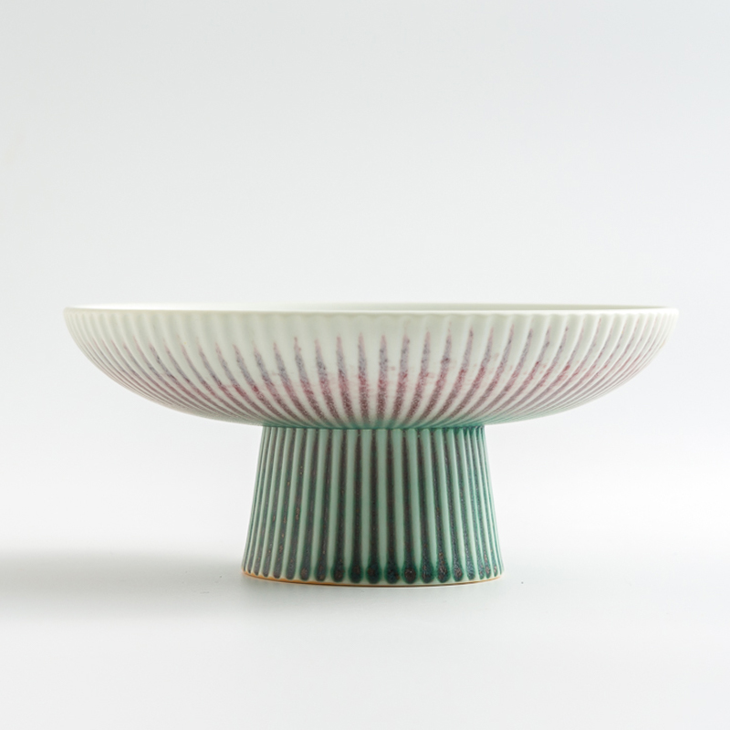Ice Crack 23cm Ceramic Plate_1
