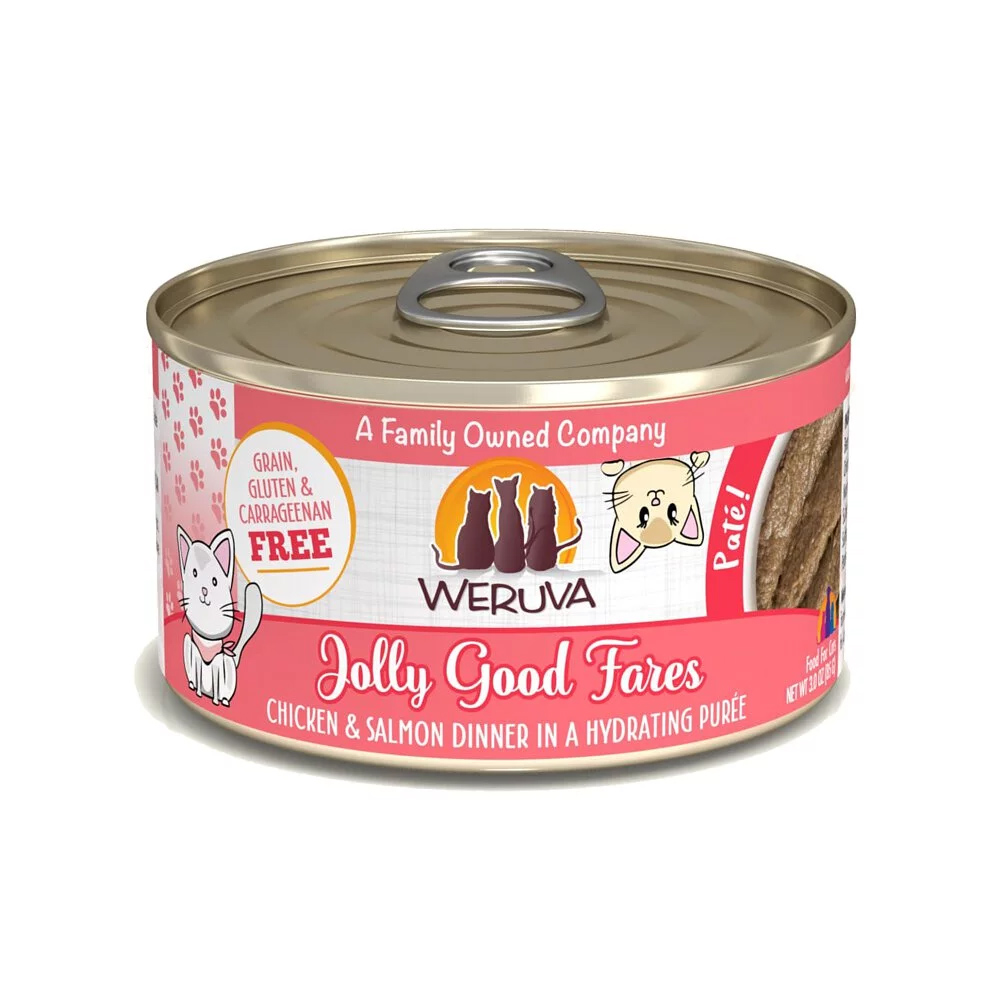 【Weruva 唯美味】貓主食罐-PATE肉泥系列-雞鮭九宮格85g*24入_0