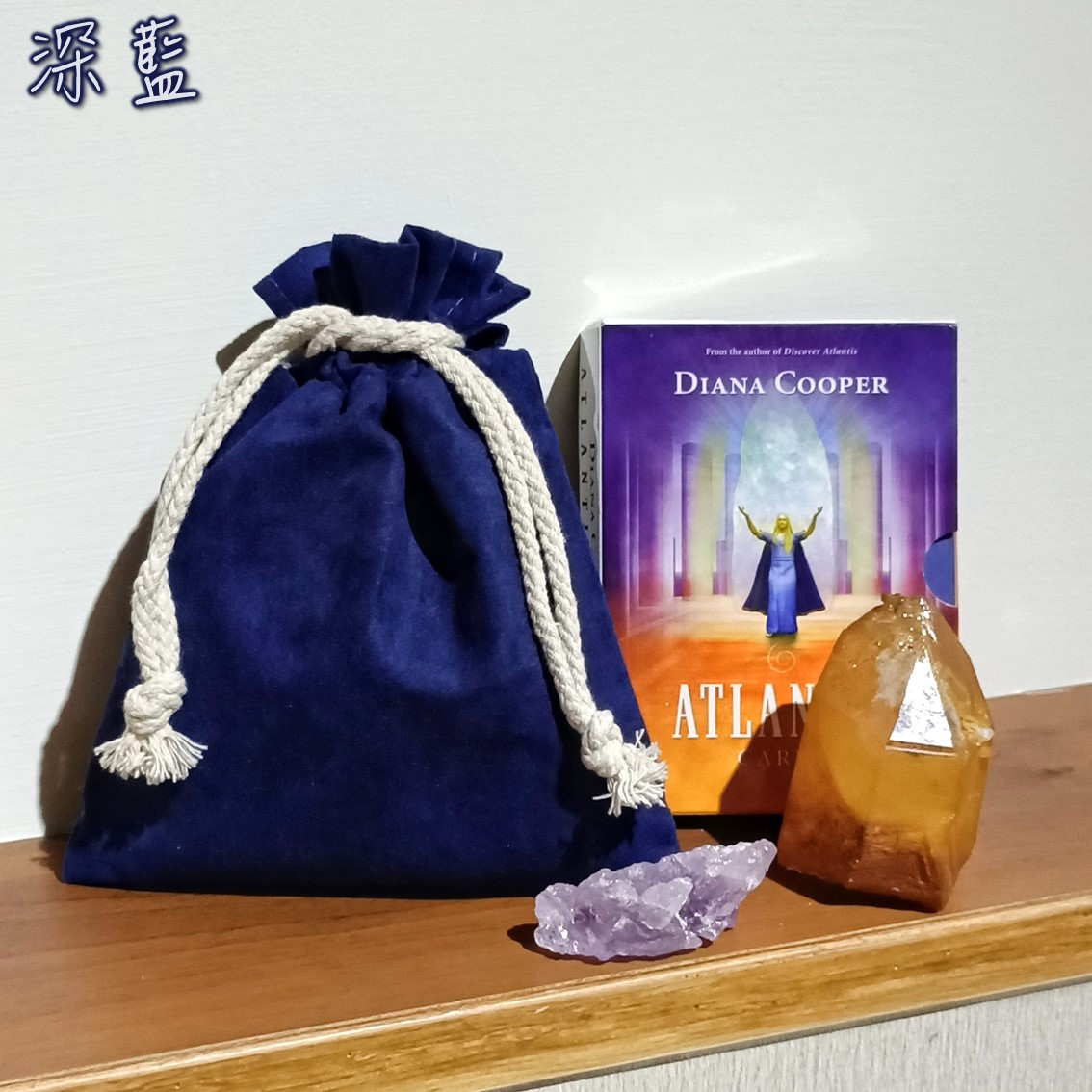 麂皮絨收藏袋（純棉毛巾布裡襯）（首飾袋、飾品袋、牌卡袋、古玩袋、絨布袋、收納袋）_5