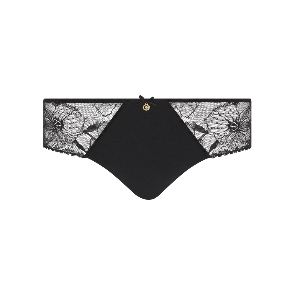【Chantelle】1/2網紗無襯內衣>BCD罩杯>黑色(21U50_011)【Orchids】_6