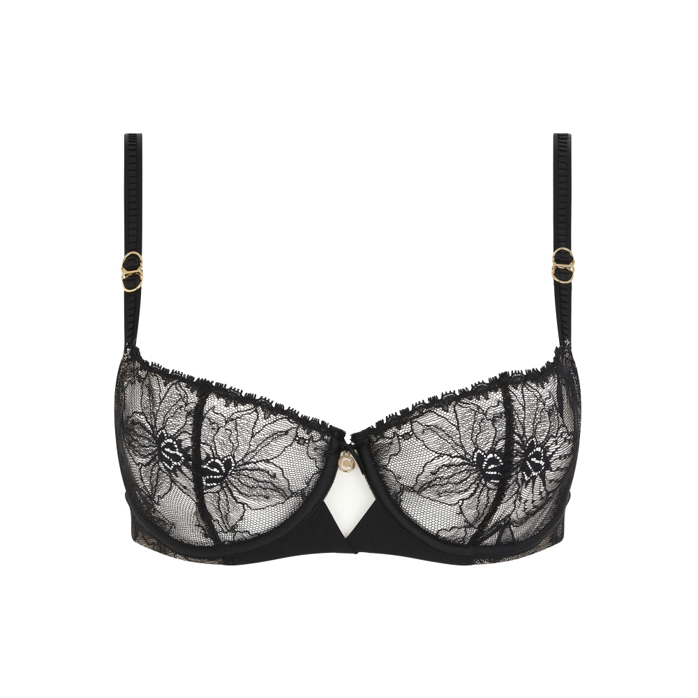 【Chantelle】丁字內褲>XS-S>黑色(21U90_011)【Orchids】_5