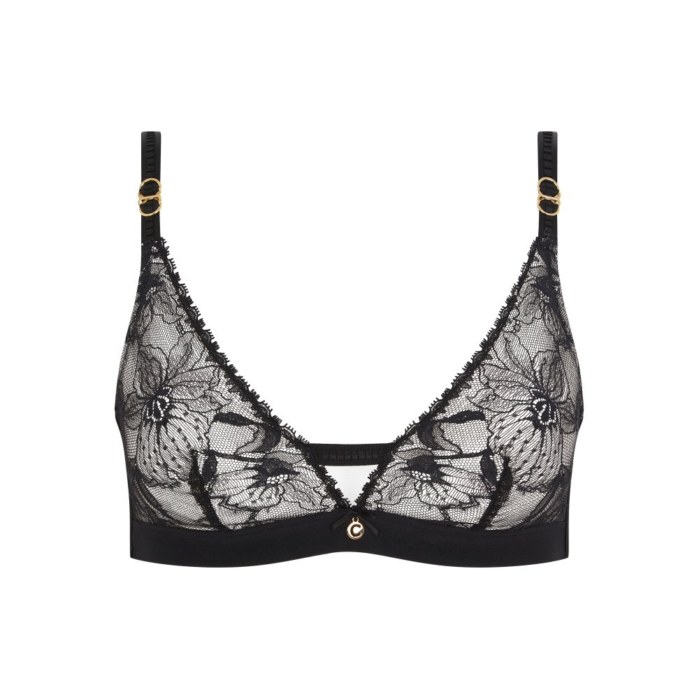 【Chantelle】丁字內褲>XS-S>黑色(21U90_011)【Orchids】_6