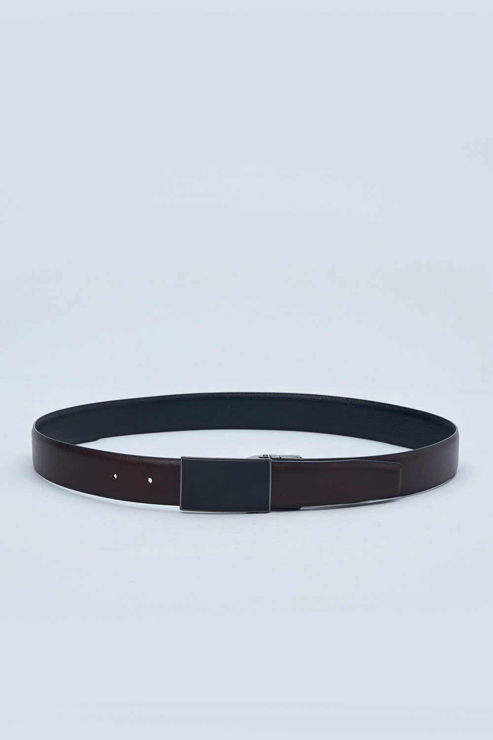 SST&C Black & Dark Brown Back Turn Pin Buckle Belt | 1712305004  (Outlet)_1
