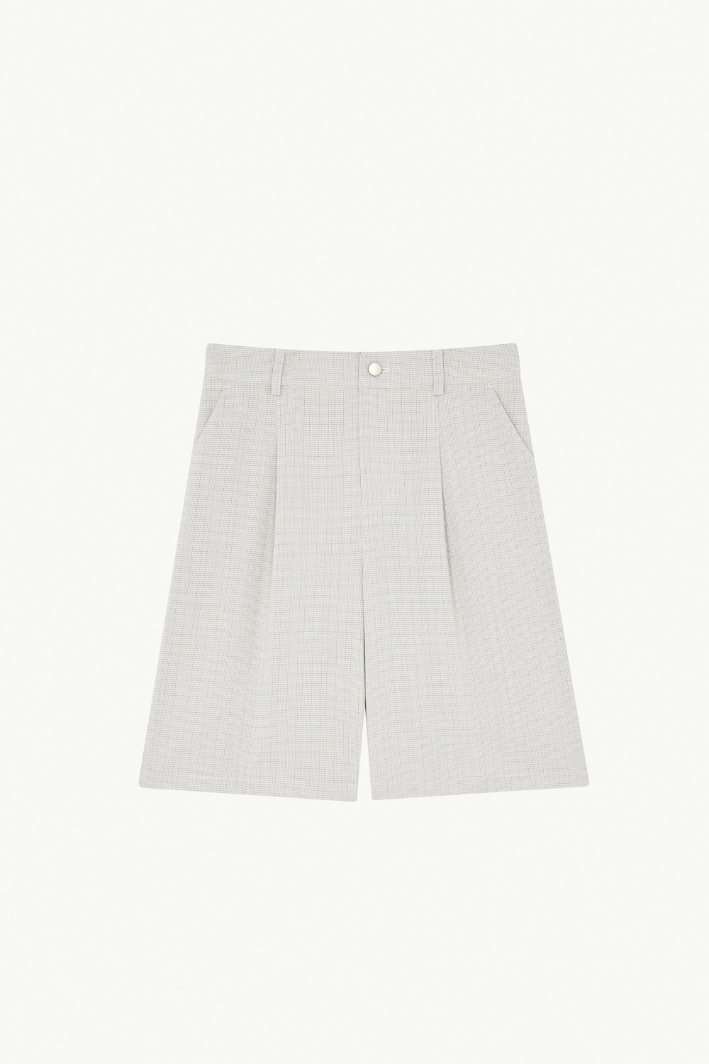 SST&C Light Beige Casual Shorts | 8262306001  (Outlet)_7