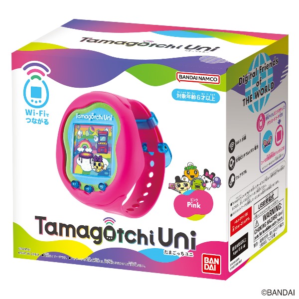 BANDAI 智慧型 塔麻可吉 UNI 粉色_8