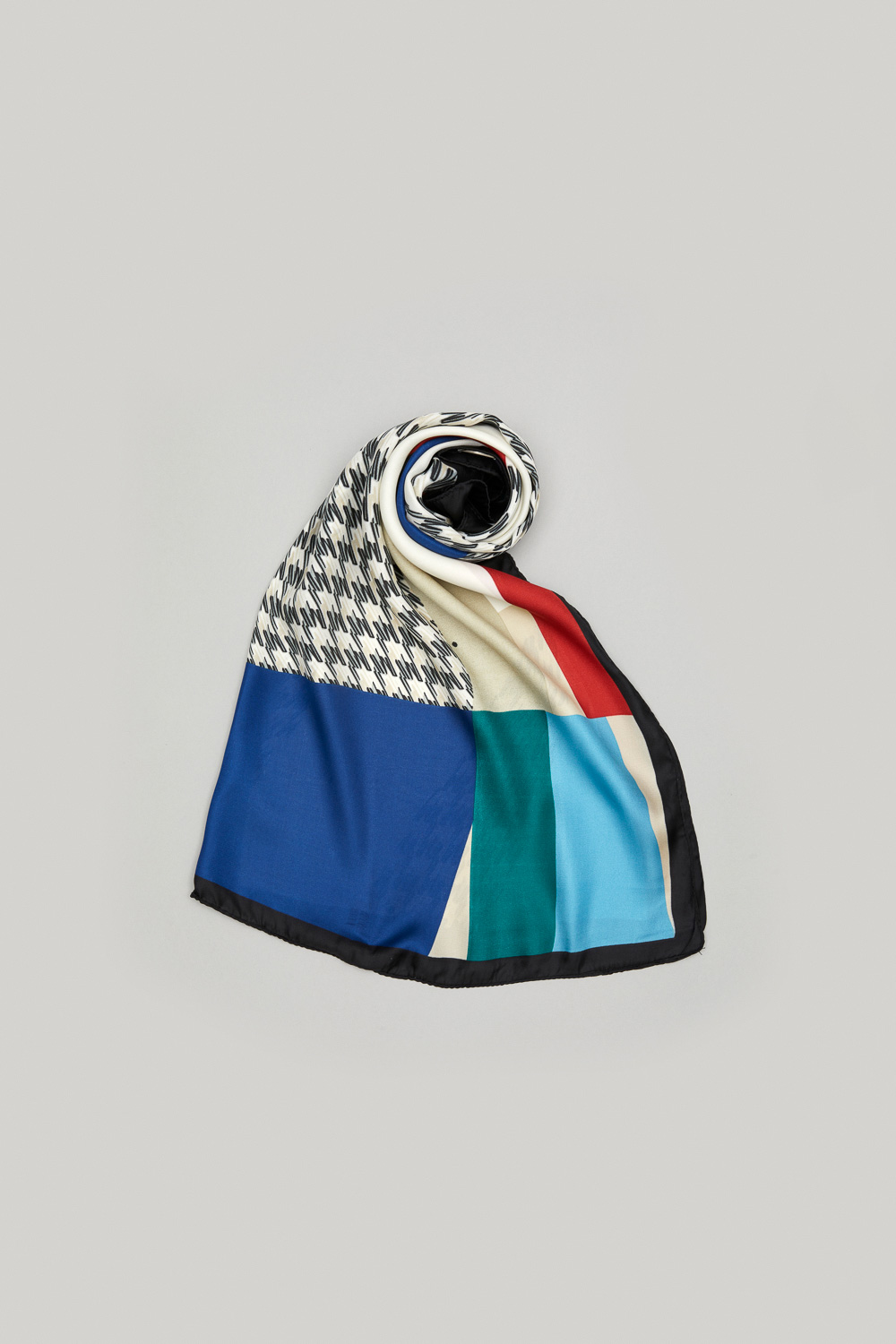 SST&C Geometric Houndstooth Scarf | 9462305007  (Outlet)_1
