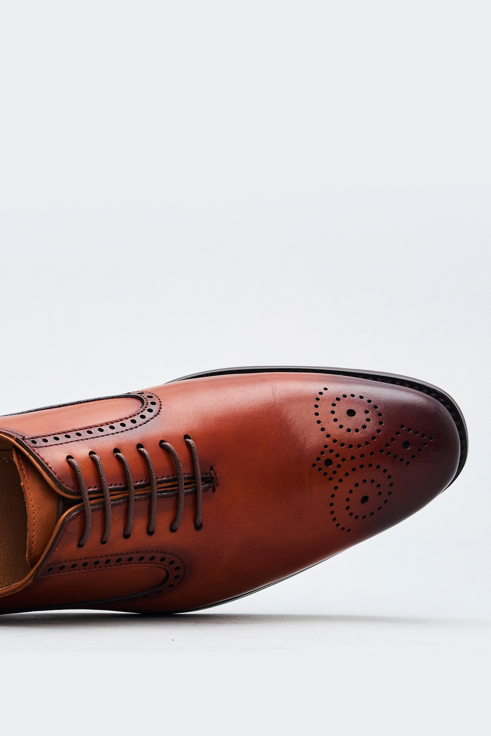 SST&C Light Coffee Oxford Shoes | 1312304001  (Outlet)_3