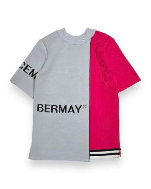【DECEMBERMAY】Reversible hybrid knit mock_WOMEN 2-305-1024