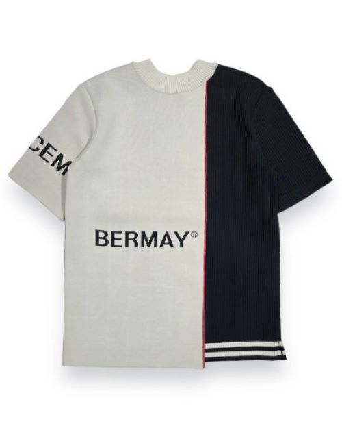 【DECEMBERMAY】Reversible hybrid knit mock_MEN 1-305-1024