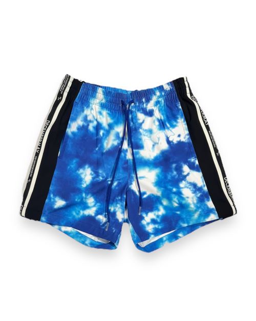 【DECEMBERMAY】Tie dye art iridescent short Pants_WOMEN 2-305-2105