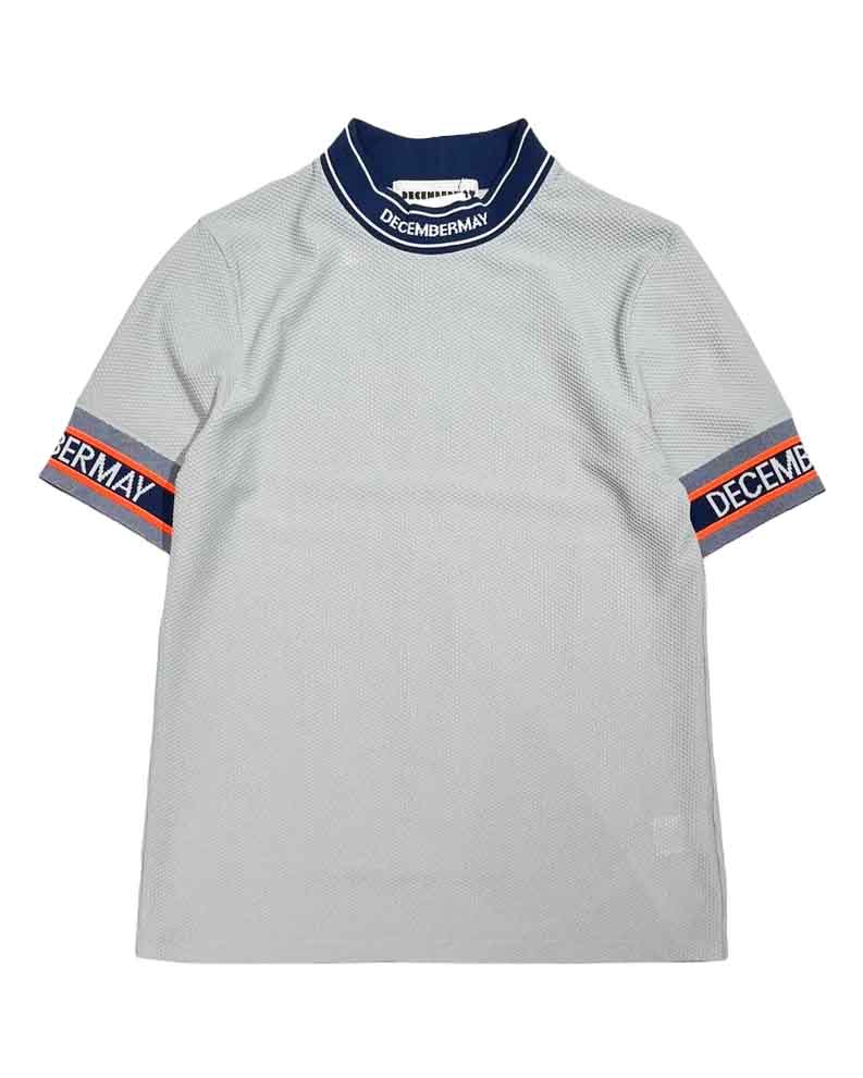 【DECEMBERMAY】Coolness Mesh mockneck_MEN 1-305-0132
