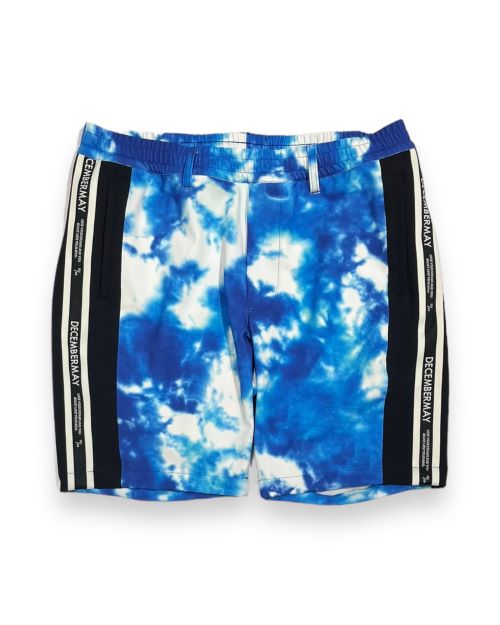【DECEMBERMAY】Tie dye art iridescent short Pants_MEN 1-305-2105